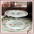 Beautiful Design Wholesale Ceramic Porcelain Dinner Set Tableware Cake Plate